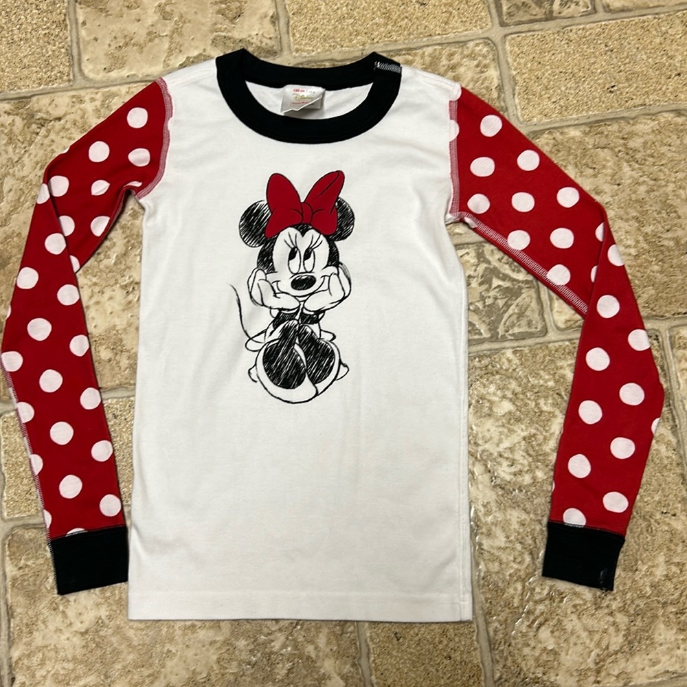 Hanna Andersson x Disney Minnie Mouse Pajama Top